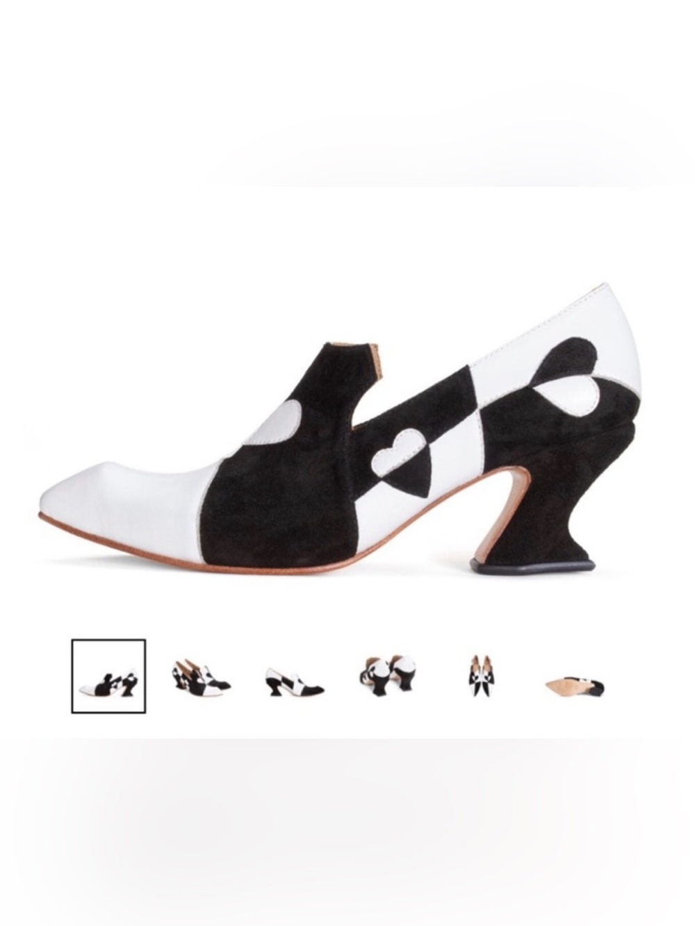 NWOB - KAIJA LOAFER HEELS WITH HEARTS